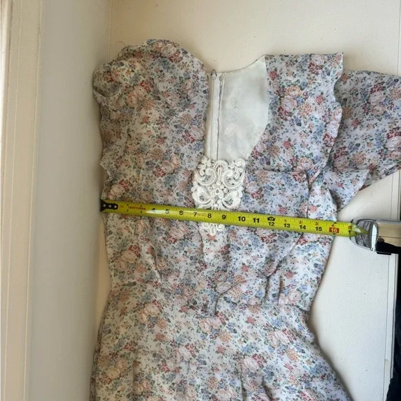 Scott McClintock floral Flutter Sleeve Maxi Dress - Picture 7 of 7